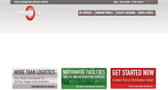 Desktop Screenshot of piercedistribution.com